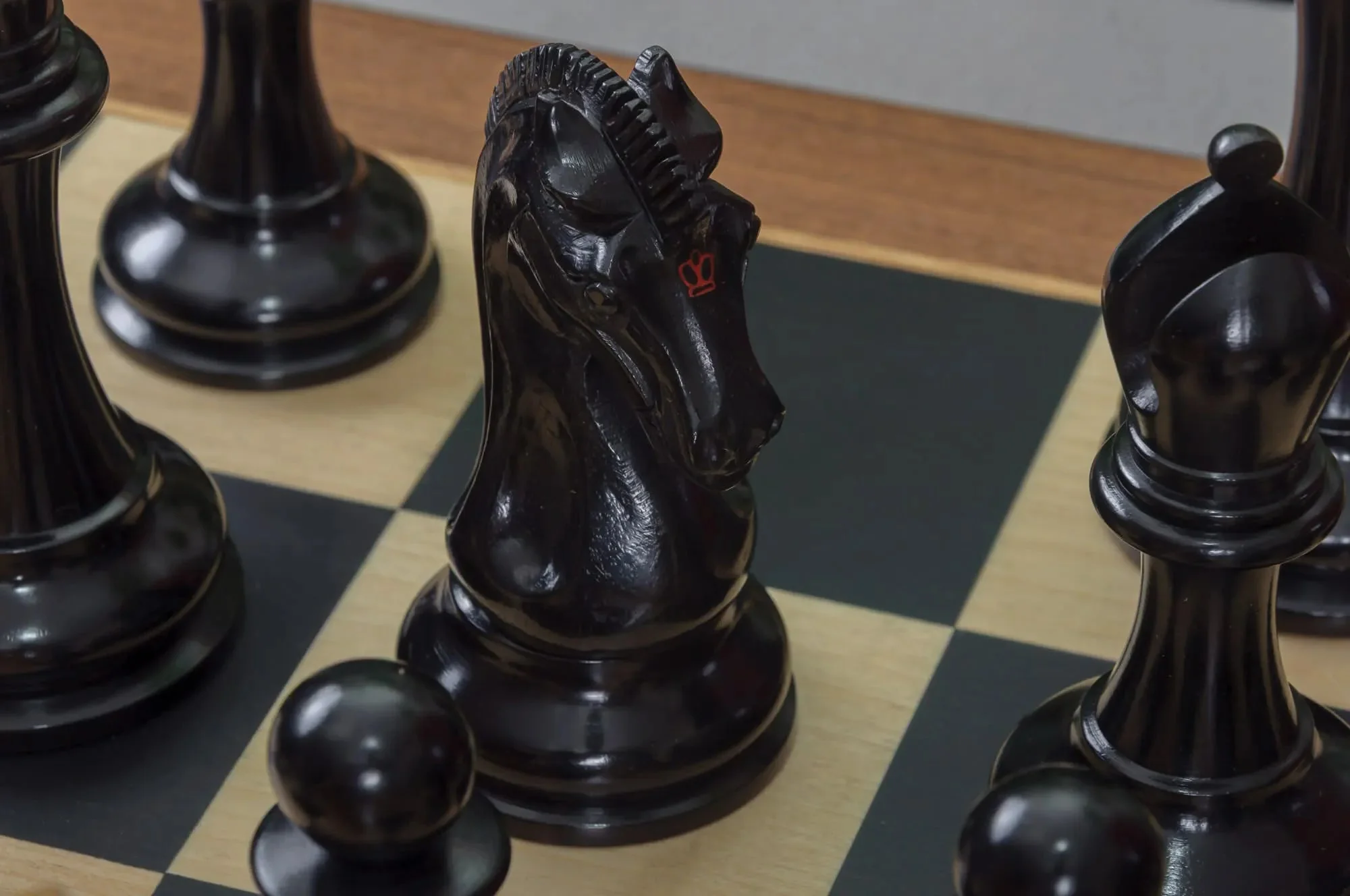 The Forever Collection - The St. Louis Chess Club Commemorative Series Chess Pieces - 4.4" King - Genuine Ebony - Image 17