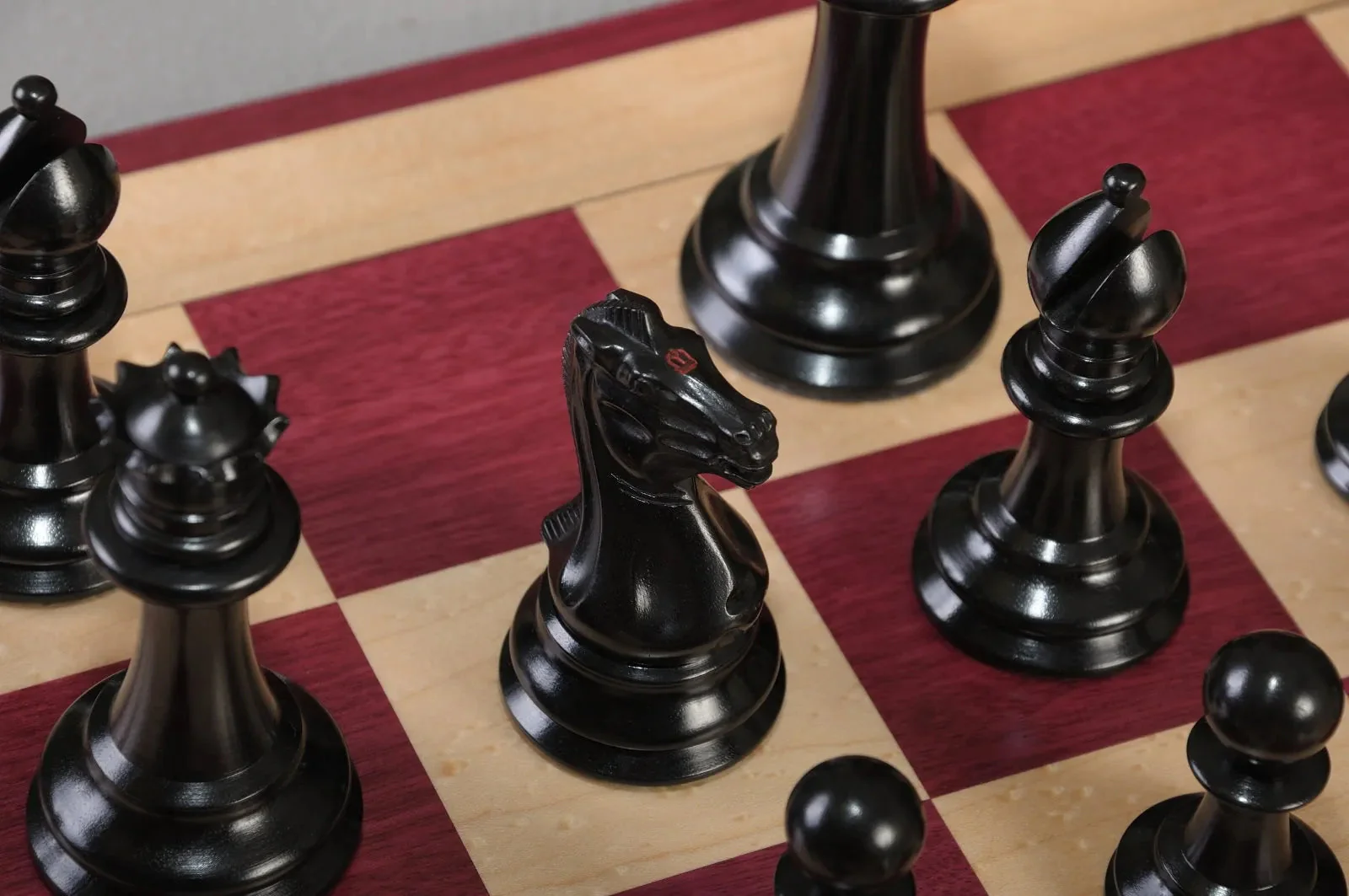 The Camaratta Collection - The 1850 Morphy Series Chess Pieces - 4.4" King - Image 13