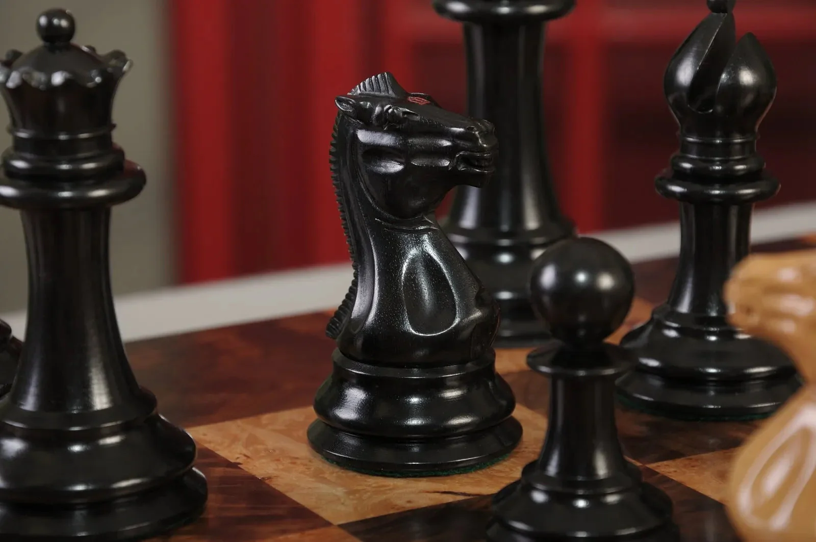 The Camaratta Collection - The 1850 Morphy Series Chess Pieces - 4.4" King - Image 15