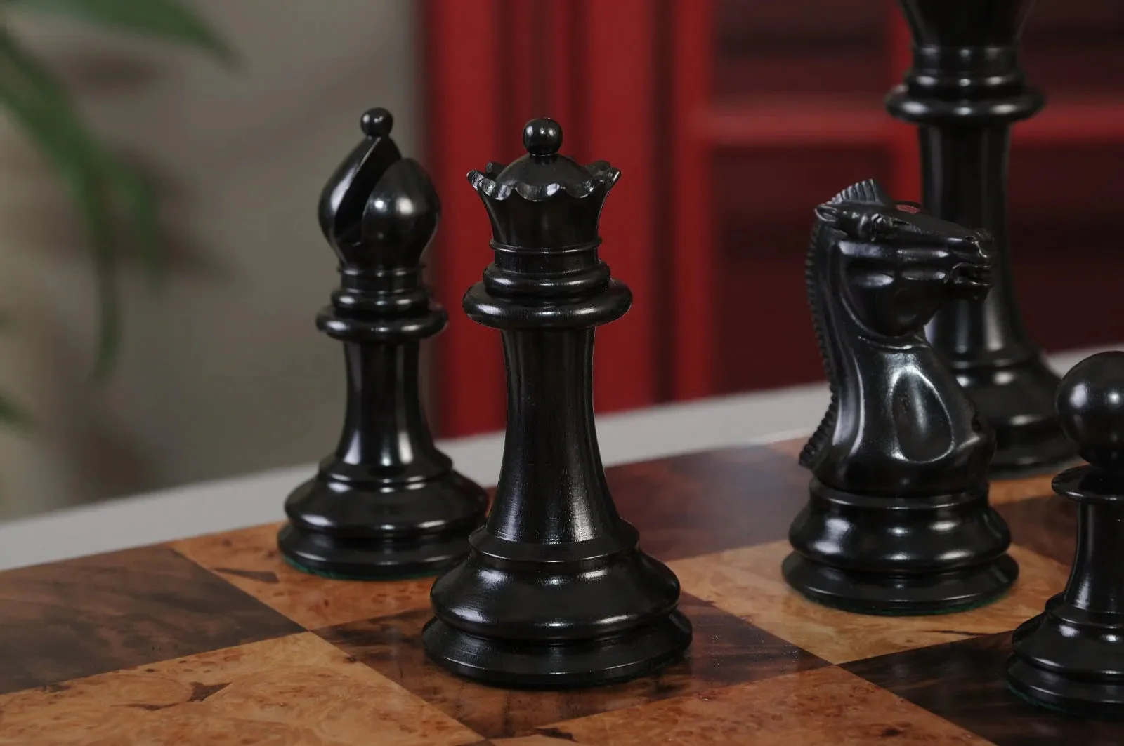 The Camaratta Collection - The 1850 Morphy Series Chess Pieces - 4.4" King - Image 16