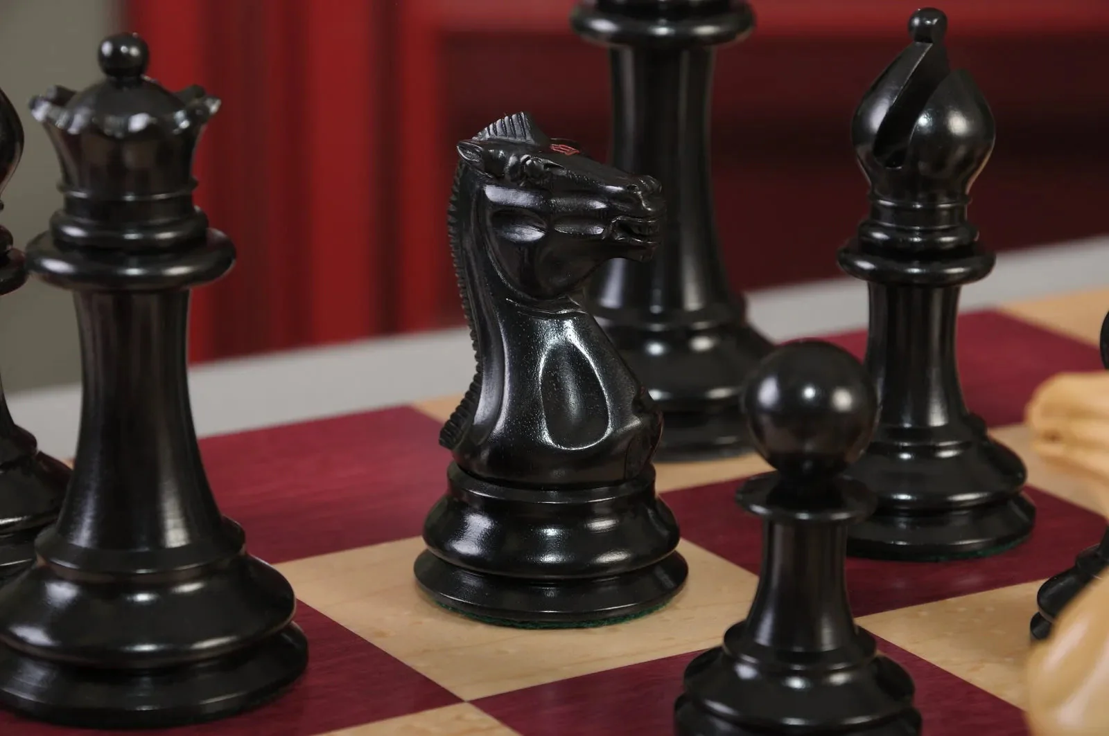 The Camaratta Collection - The 1850 Morphy Series Chess Pieces - 4.4" King - Image 7