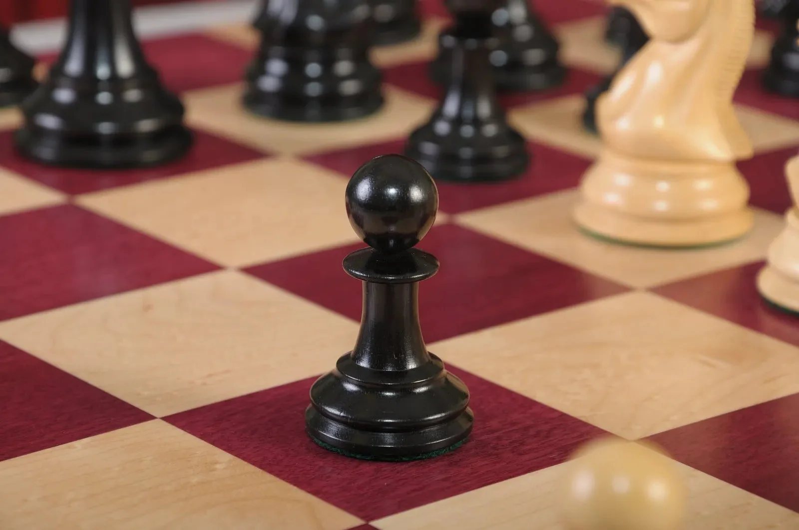 The Camaratta Collection - The 1850 Morphy Series Chess Pieces - 4.4" King - Image 8