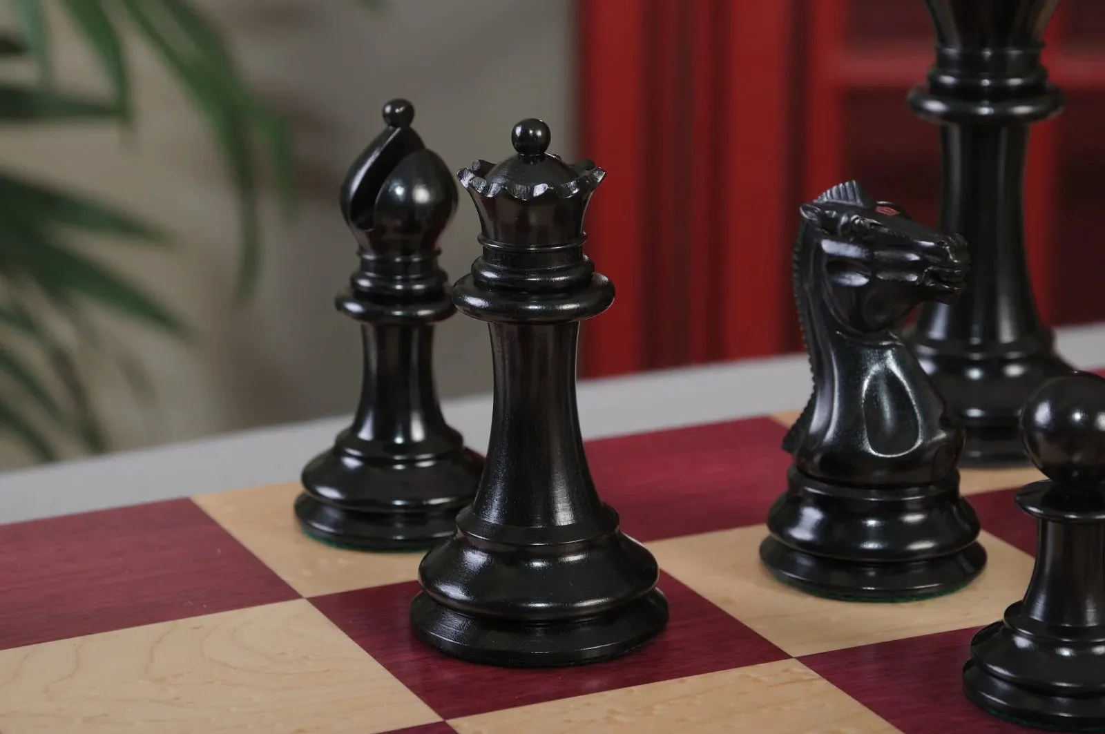 The Camaratta Collection - The 1850 Morphy Series Chess Pieces - 4.4" King - Image 9