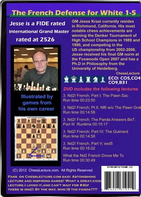 The French Defense for White - Chess Lecture - Volume 19 - Image 2