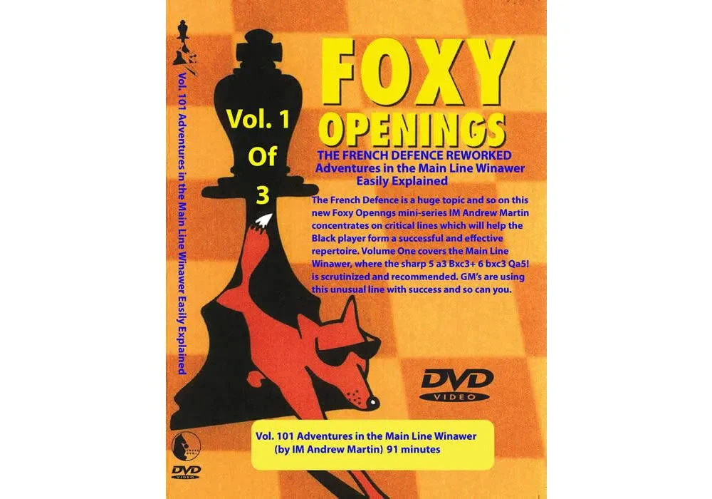 The French Defense Reworked: Complete Three Volume Set of Chess DVDs