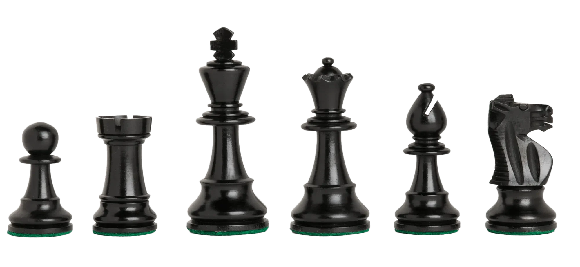 Ebonized Boxwood and Natural Boxwood