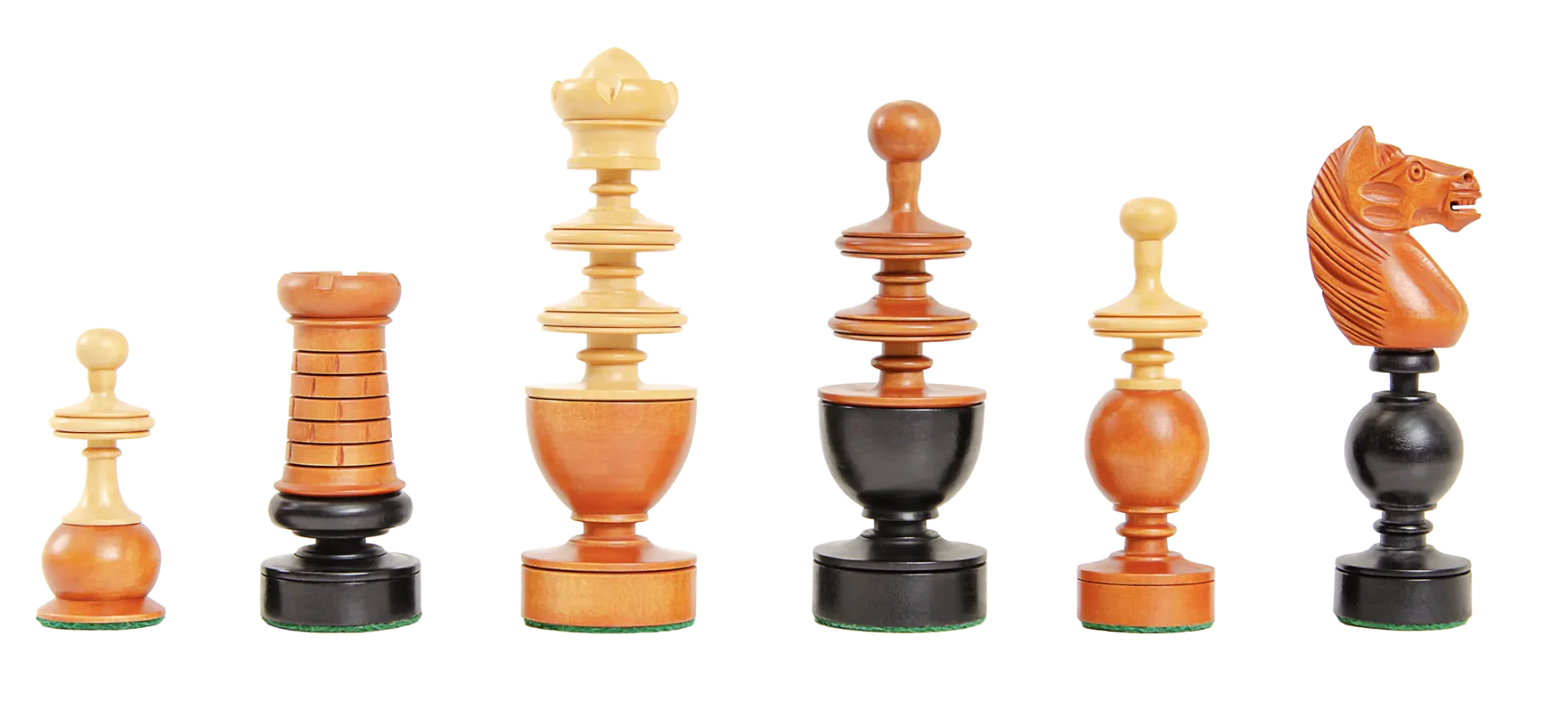 The French Regence Series Luxury Chess Pieces - 4.4" King