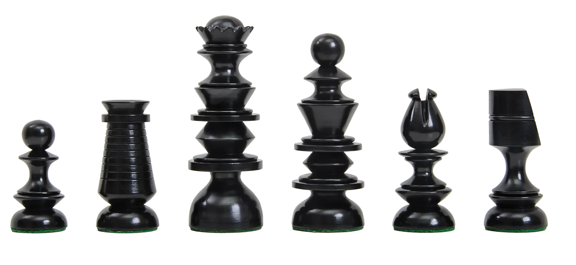 Antiqued Boxwood and Ebonized Boxwood