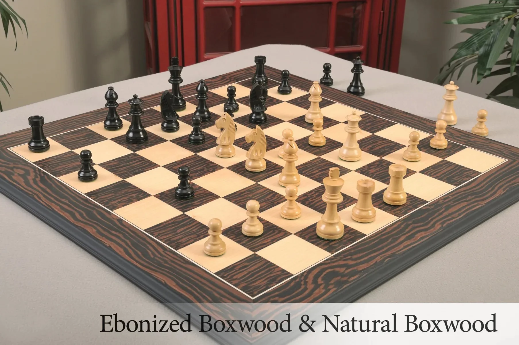 The German Series Chess Pieces - 3" King - Image 3