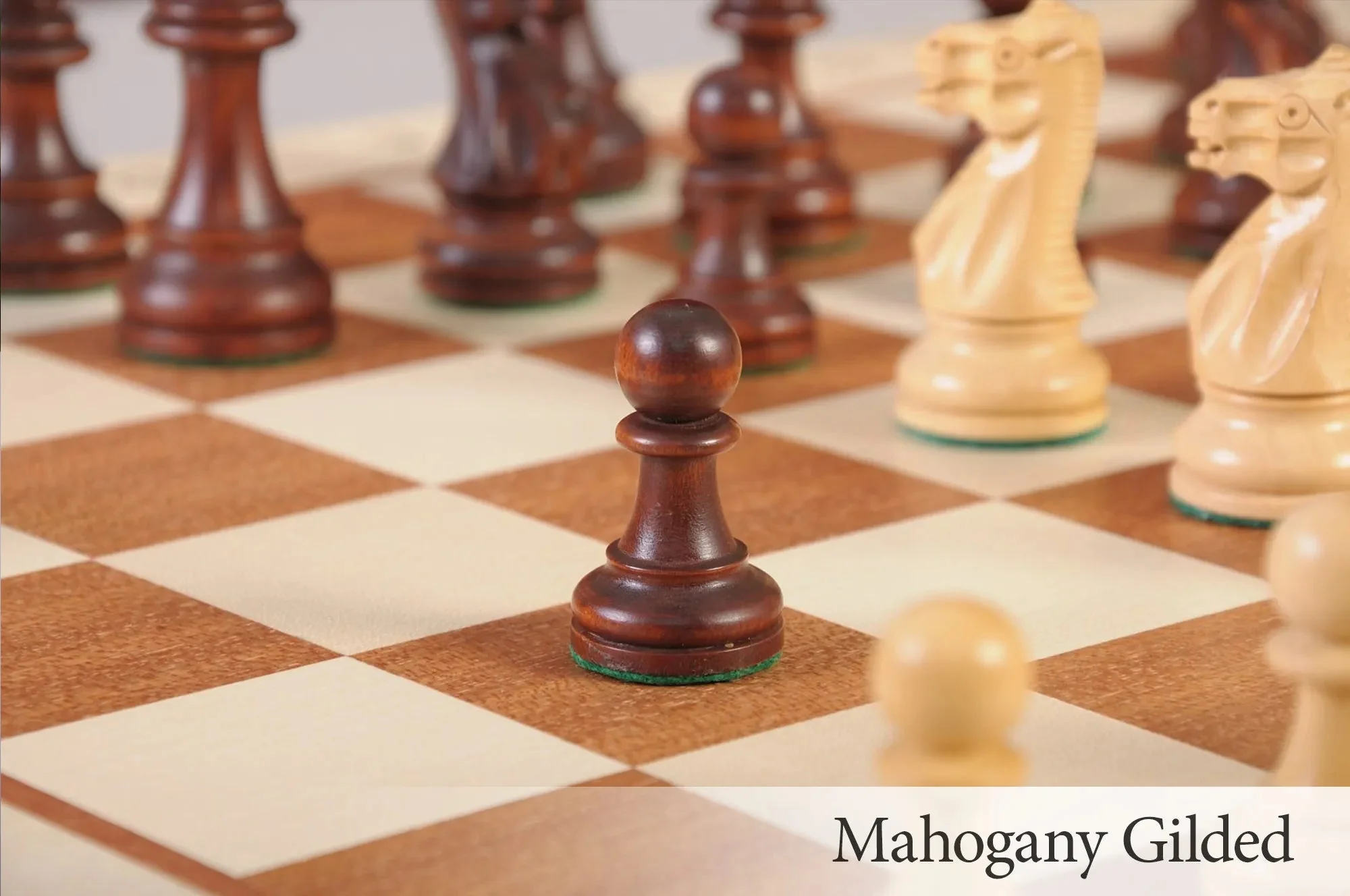 Mahogany Gilded and Natural Boxwood - Image 5