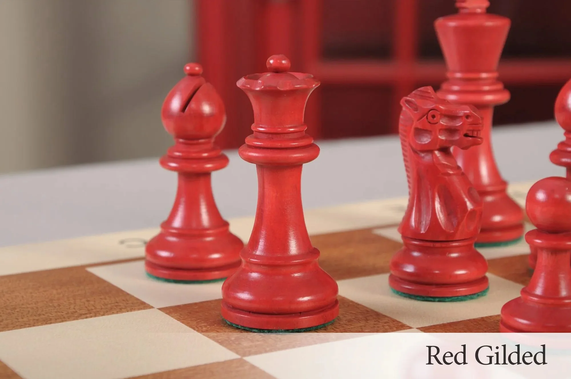 Red Gilded and Natural Boxwood - Image 2