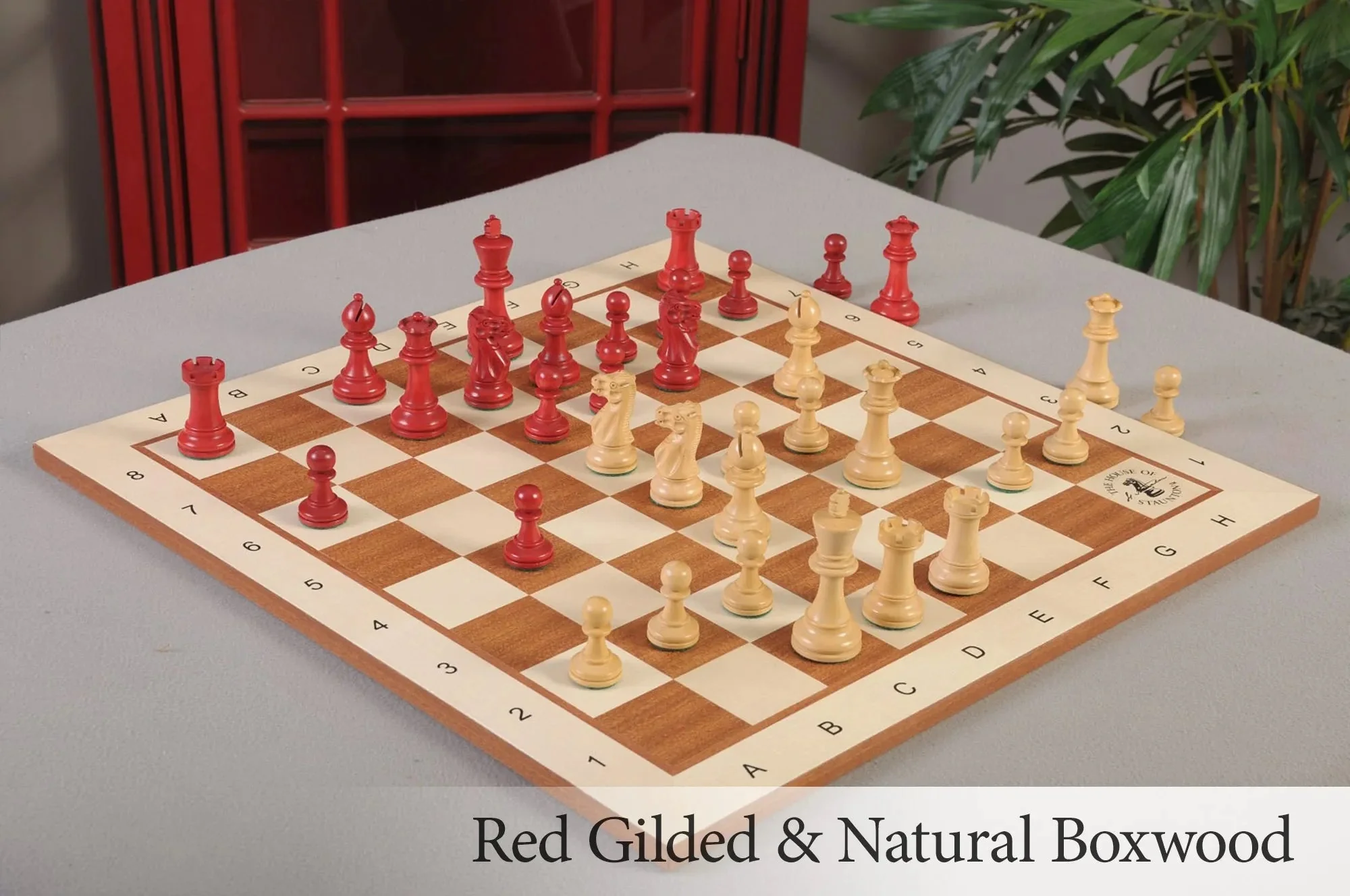 Red Gilded and Natural Boxwood - Image 9
