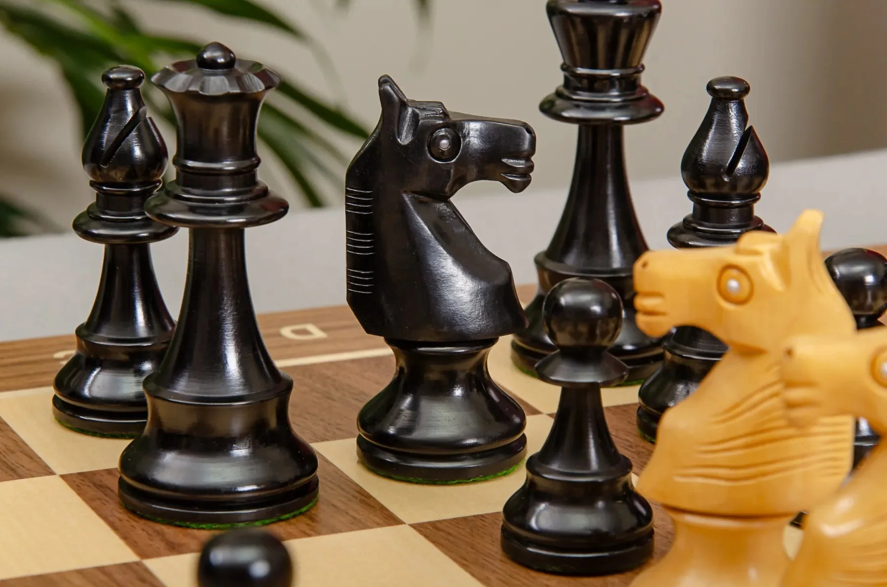 The Glass Eyed Lardy Series Chess Set & Board Combination - Image 3