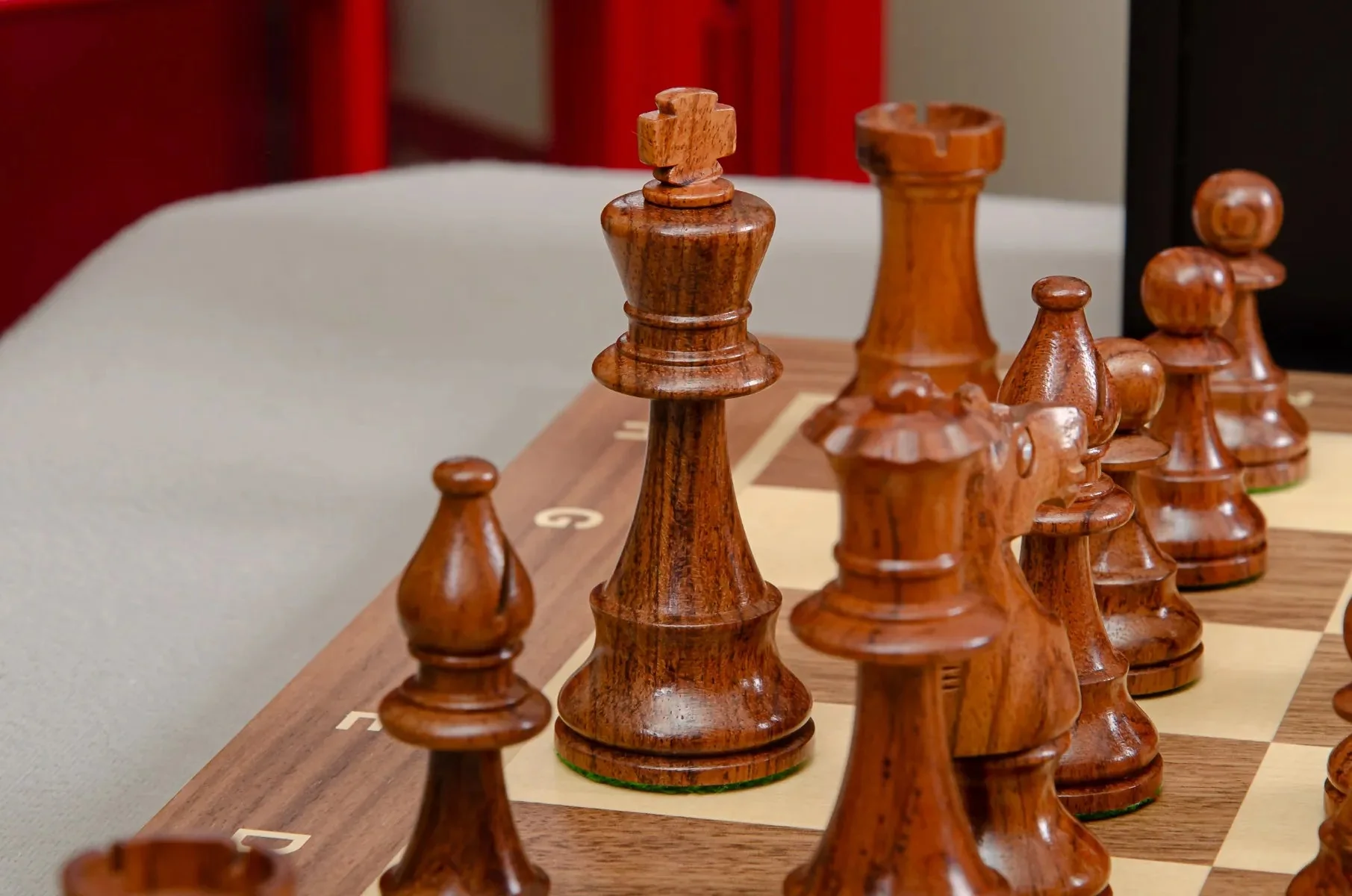 The Glass Eyed Lardy Series Chess Set & Board Combination - Image 5
