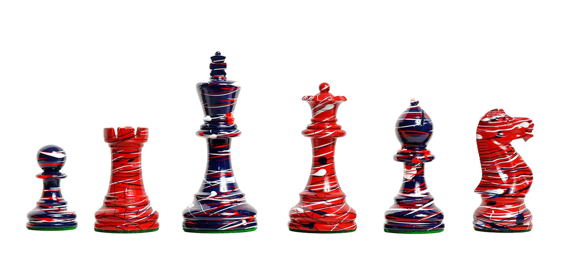 Red, White, and Blue Hand-Painted - Image 11