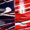 Red, White, and Blue Hand-Painted - Image 14