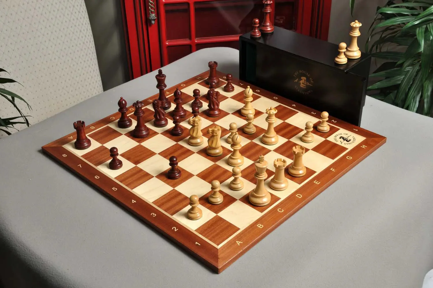 Mahogany Gilded and Natural Boxwood - Image 4