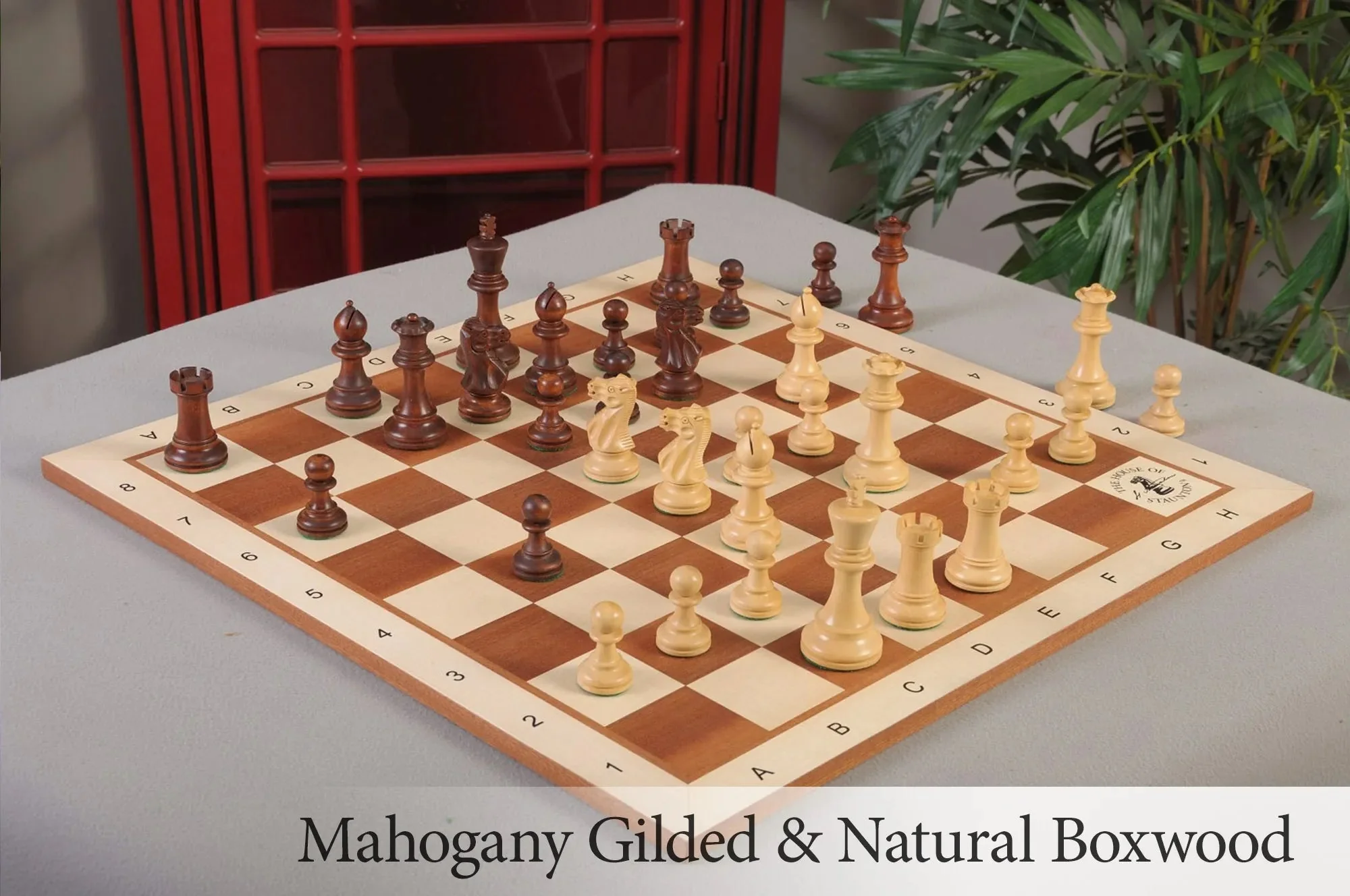 Mahogany Gilded and Natural Boxwood - Image 6