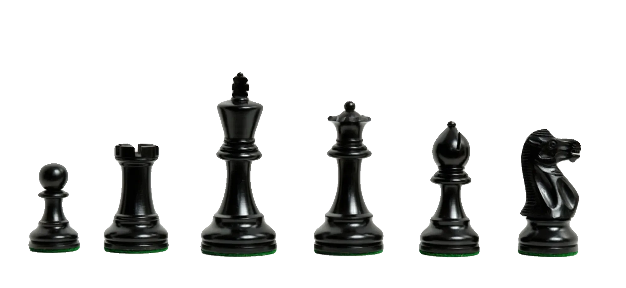 Ebonized Boxwood and Natural Boxwood