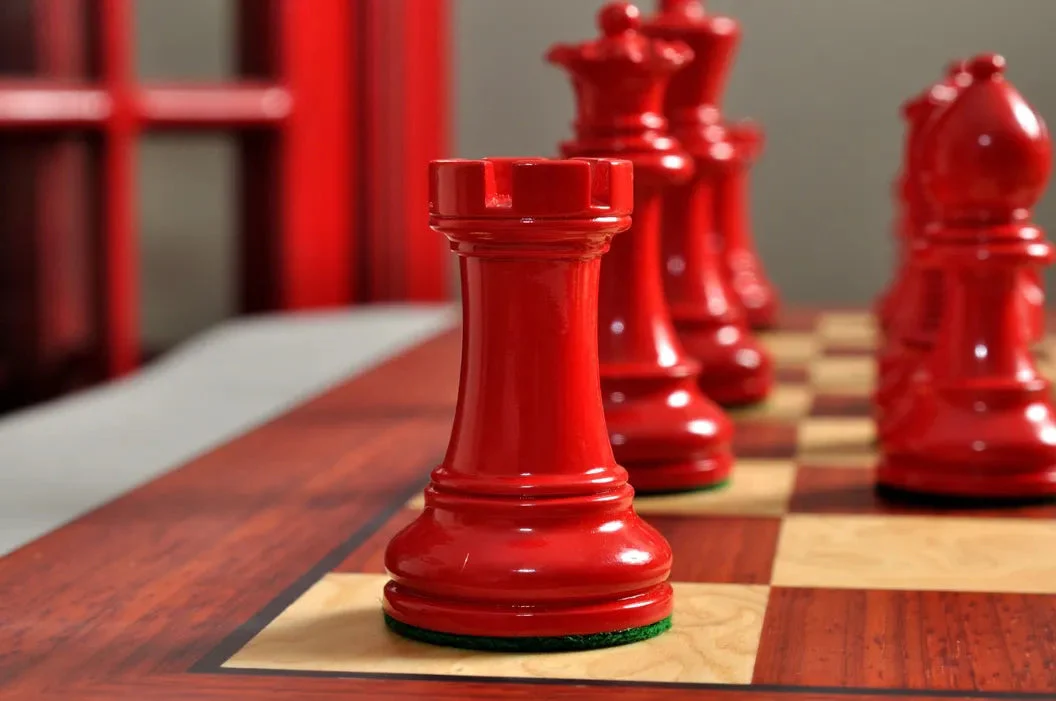 Red and Natural Lacquered - Image 14