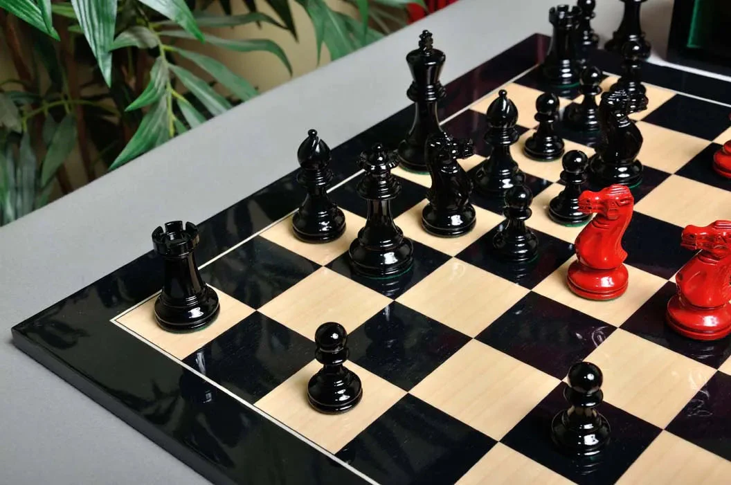 The Grandmaster Regal Series Chess Set, Box, and Board Combination - Image 6