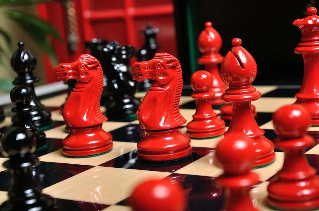The Grandmaster Regal Series Chess Set, Box, and Board Combination - Image 7