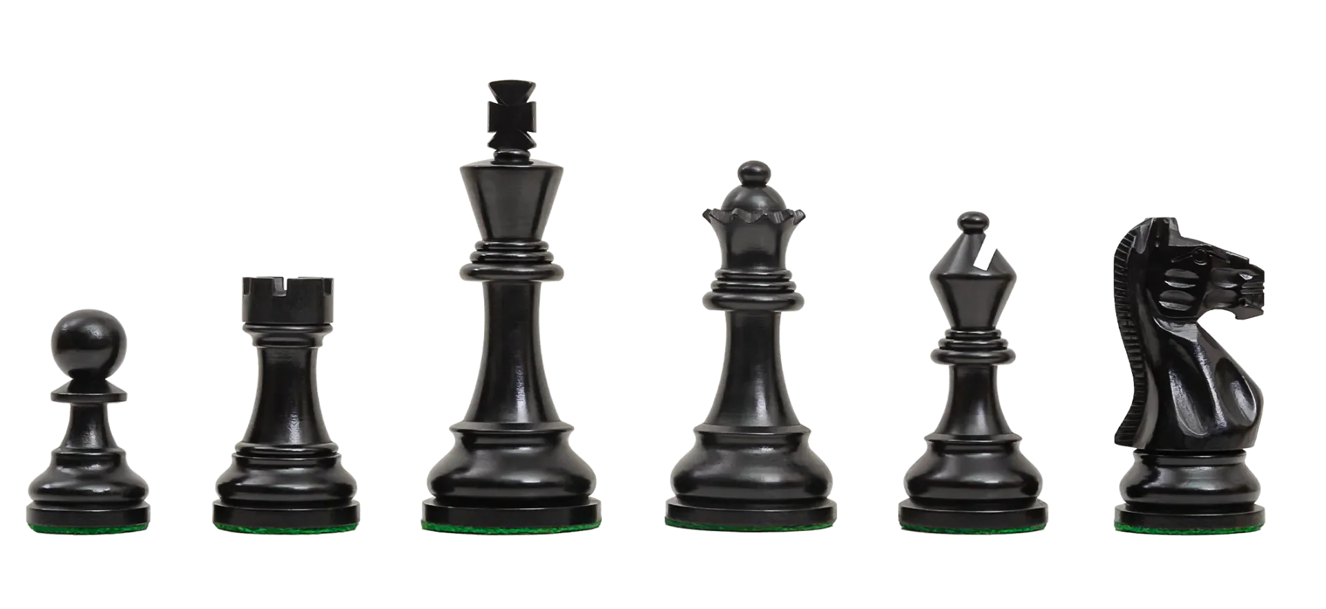 Ebonized Boxwood and Natural Boxwood