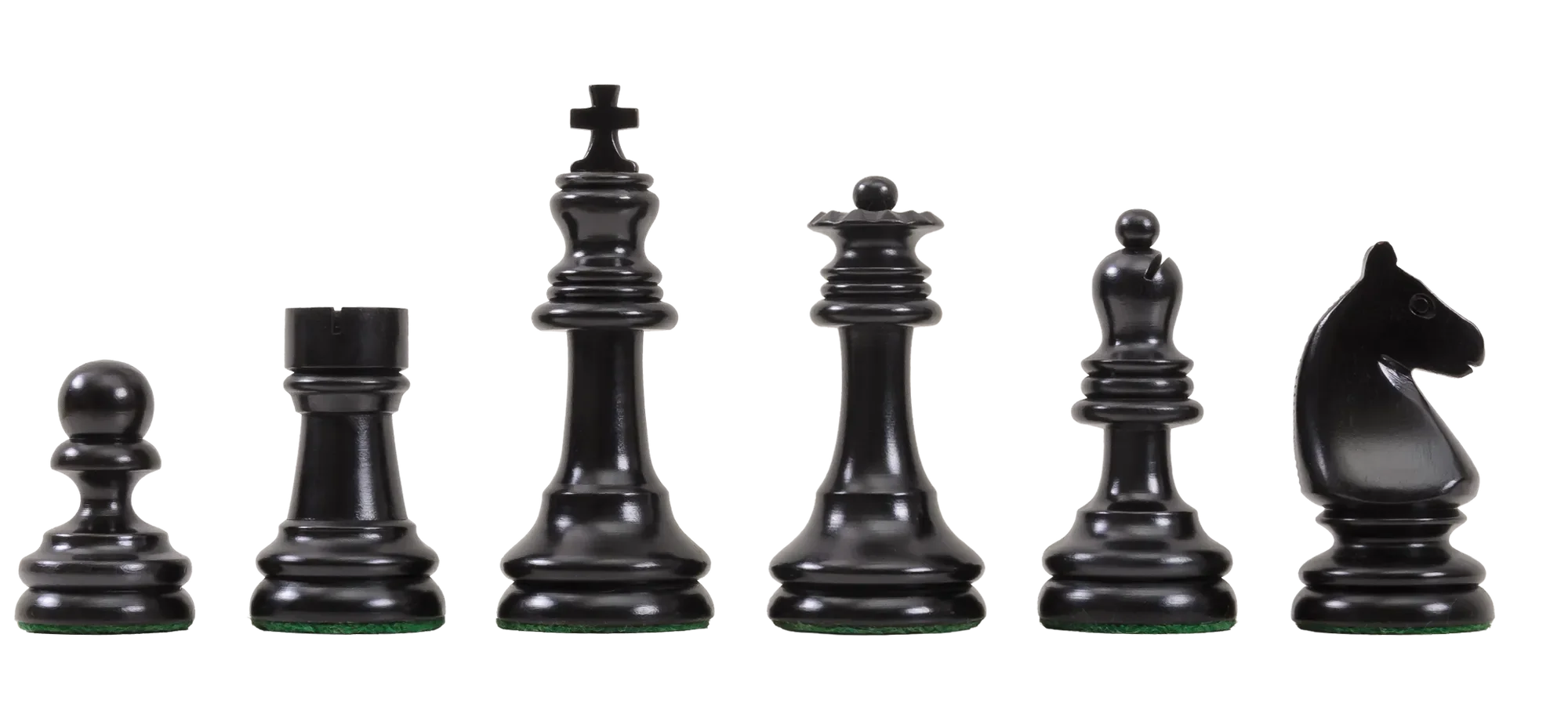 Ebonized Boxwood and Natural Boxwood