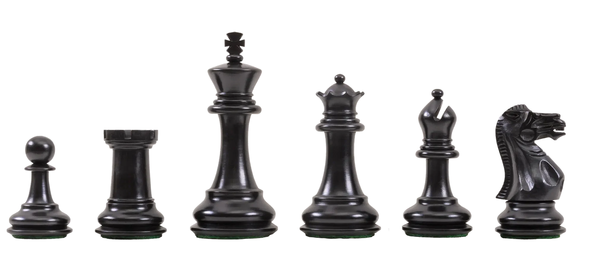 Ebonized Boxwood and Natural Boxwood