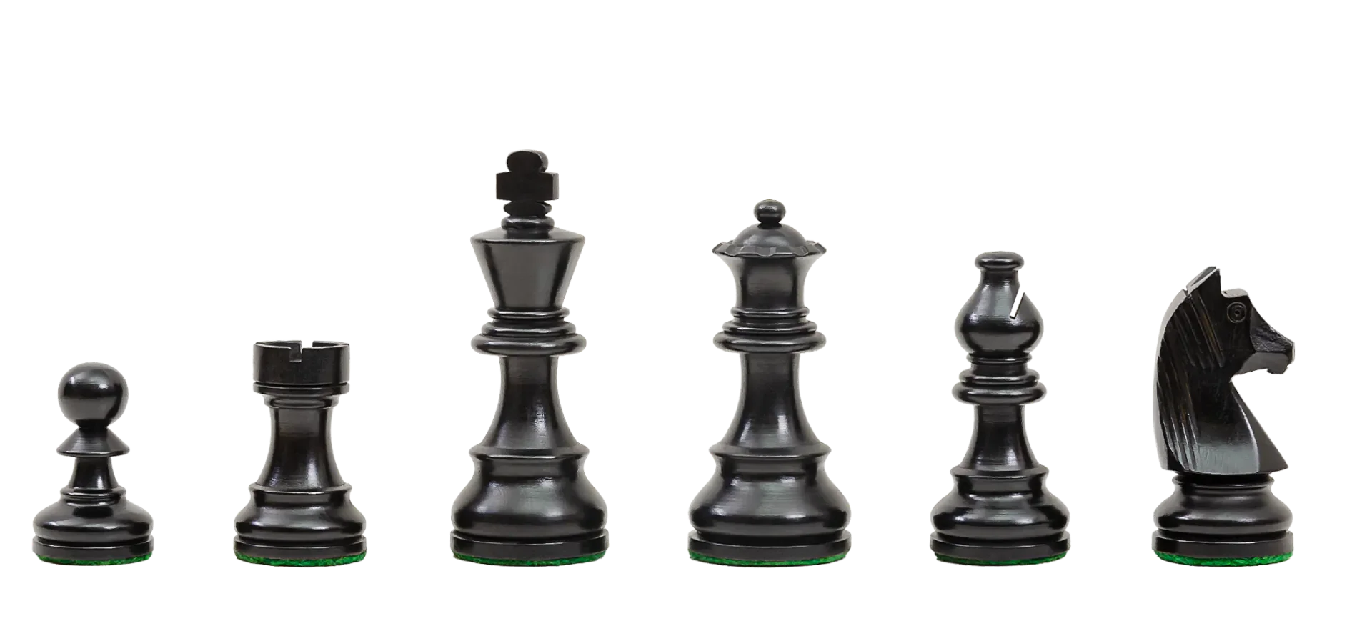 Ebonized Boxwood and Natural Boxwood