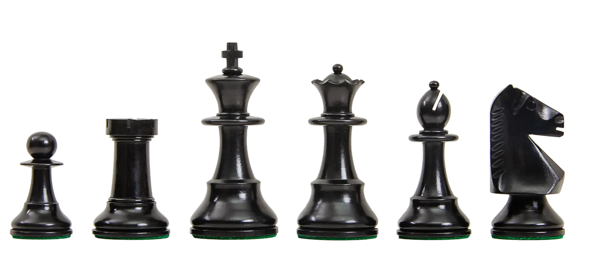 Ebonized Boxwood and Natural Boxwood