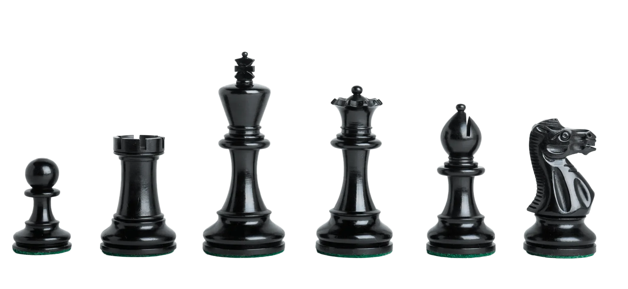 Ebonized Boxwood and Natural Boxwood