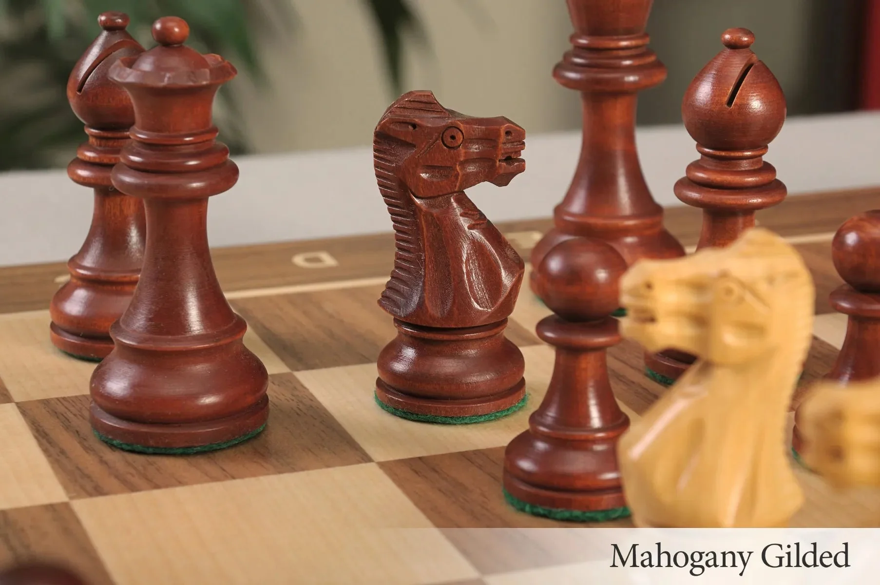 The Grandmaster Series Gilded Chess Pieces - 3.25" King - Image 7