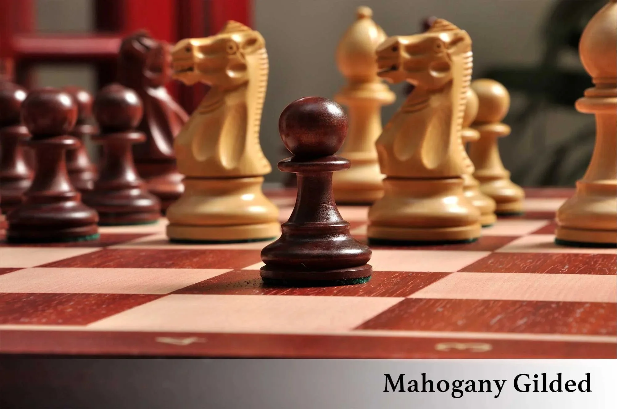 The Grandmaster Series Gilded Chess Pieces - 4.0" King - Image 18