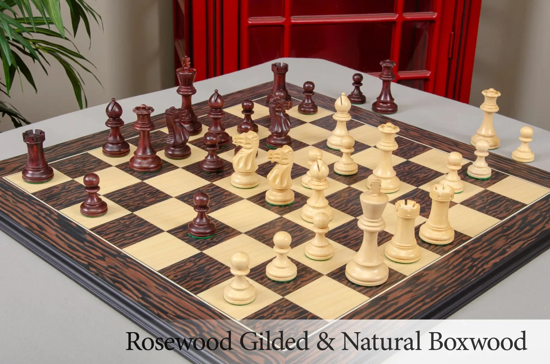 The Grandmaster Series Gilded Chess Pieces - 4.0" King - Image 24