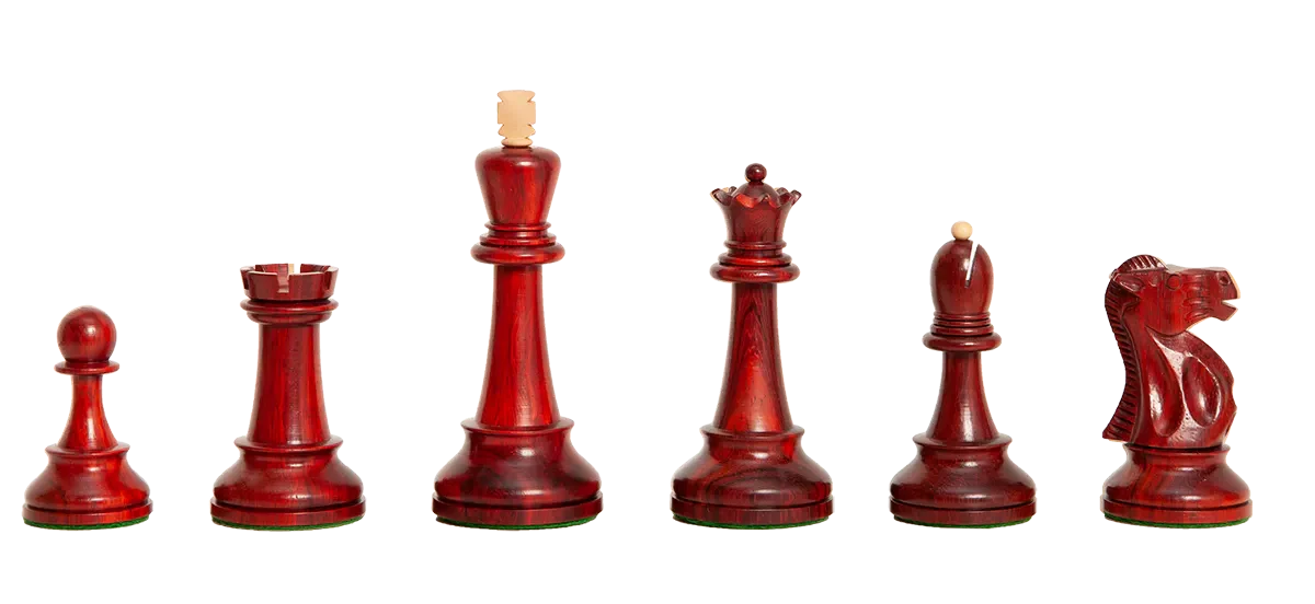 Blood Rosewood and Natural Boxwood