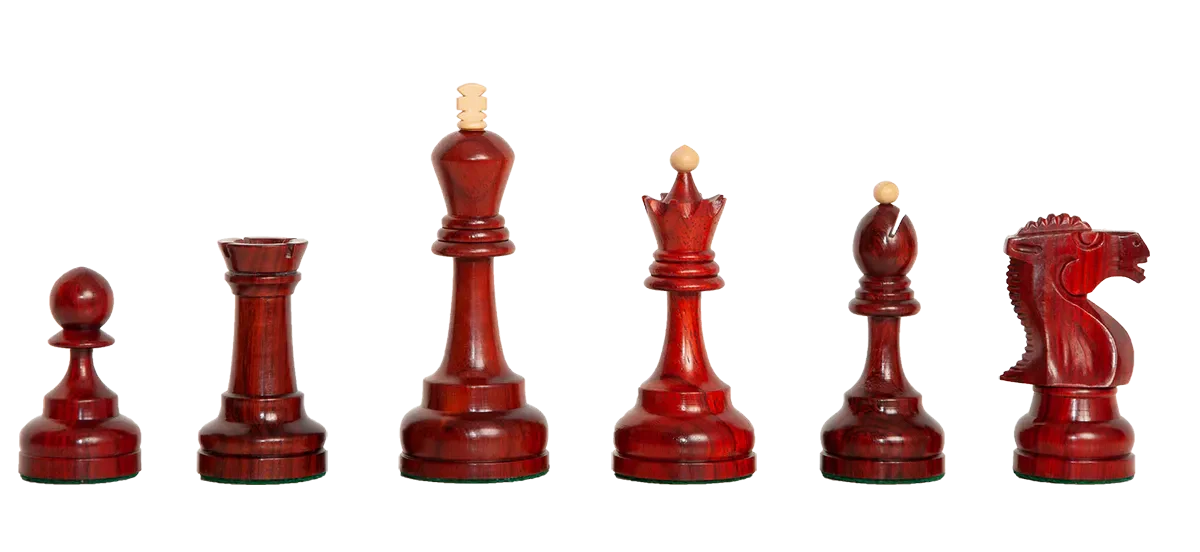 Blood Rosewood and Natural Boxwood