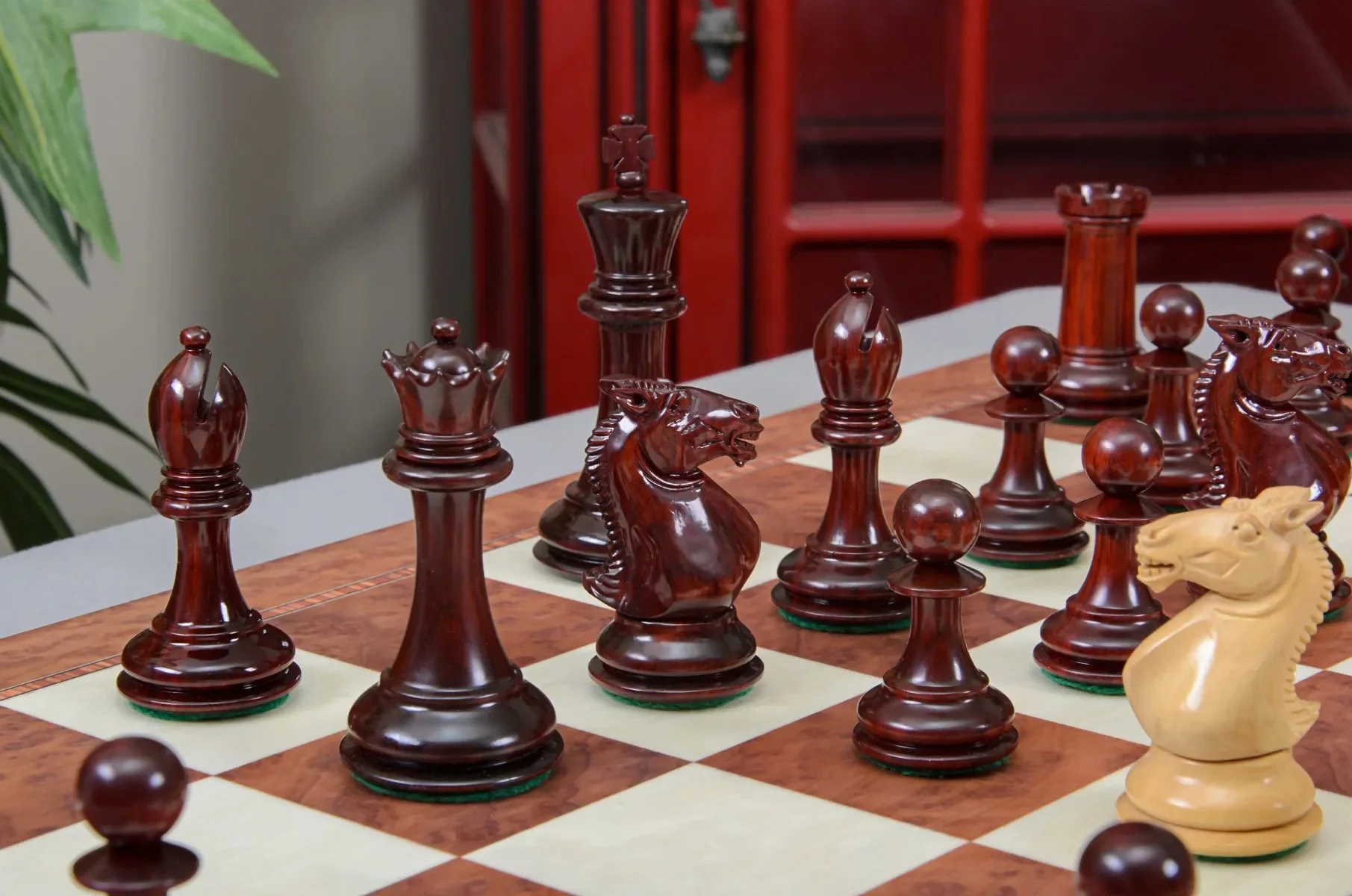 The Hastings Chess Set, Box, & Board Combination - Image 6