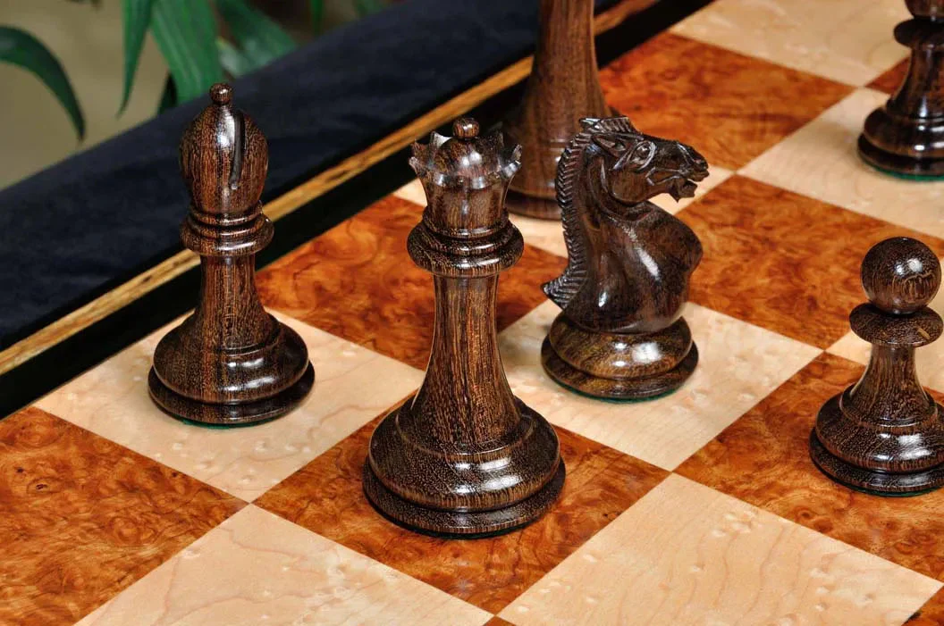 The Hastings Series Luxury Chess Pieces - 4.0" King - Image 22