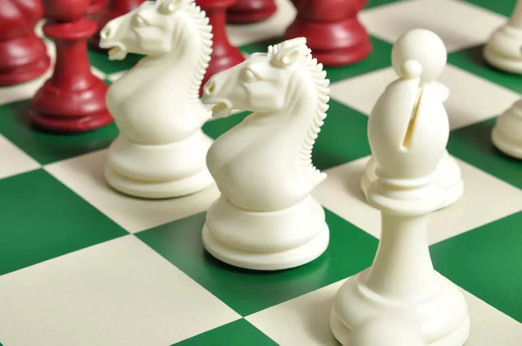The Hastings Series Plastic Chess Pieces - 3.875" King - Image 11