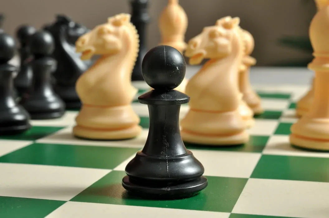 The Hastings Series Plastic Chess Pieces - 3.875" King - Image 17