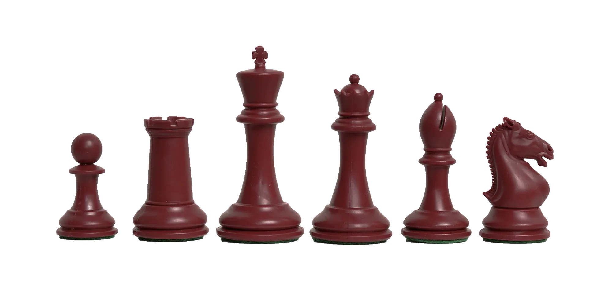 The Hastings Series Plastic Chess Pieces - 3.875" King - Image 4