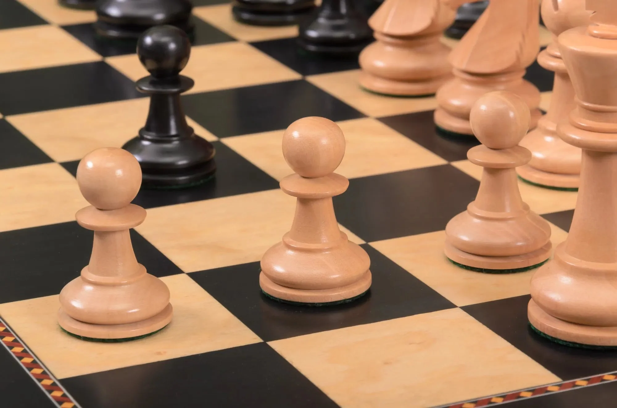 The Henri Chavet Series Chess Pieces - 3.8" King - Image 13