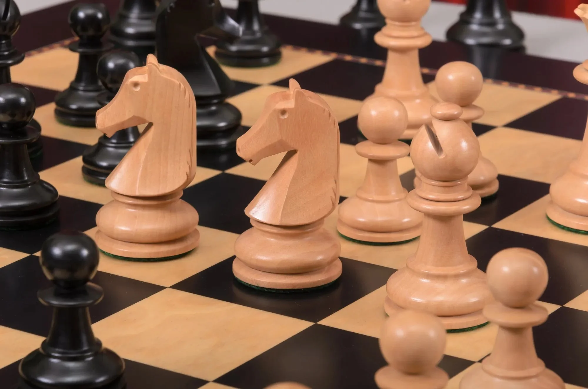 The Henri Chavet Series Chess Pieces - 3.8" King - Image 3