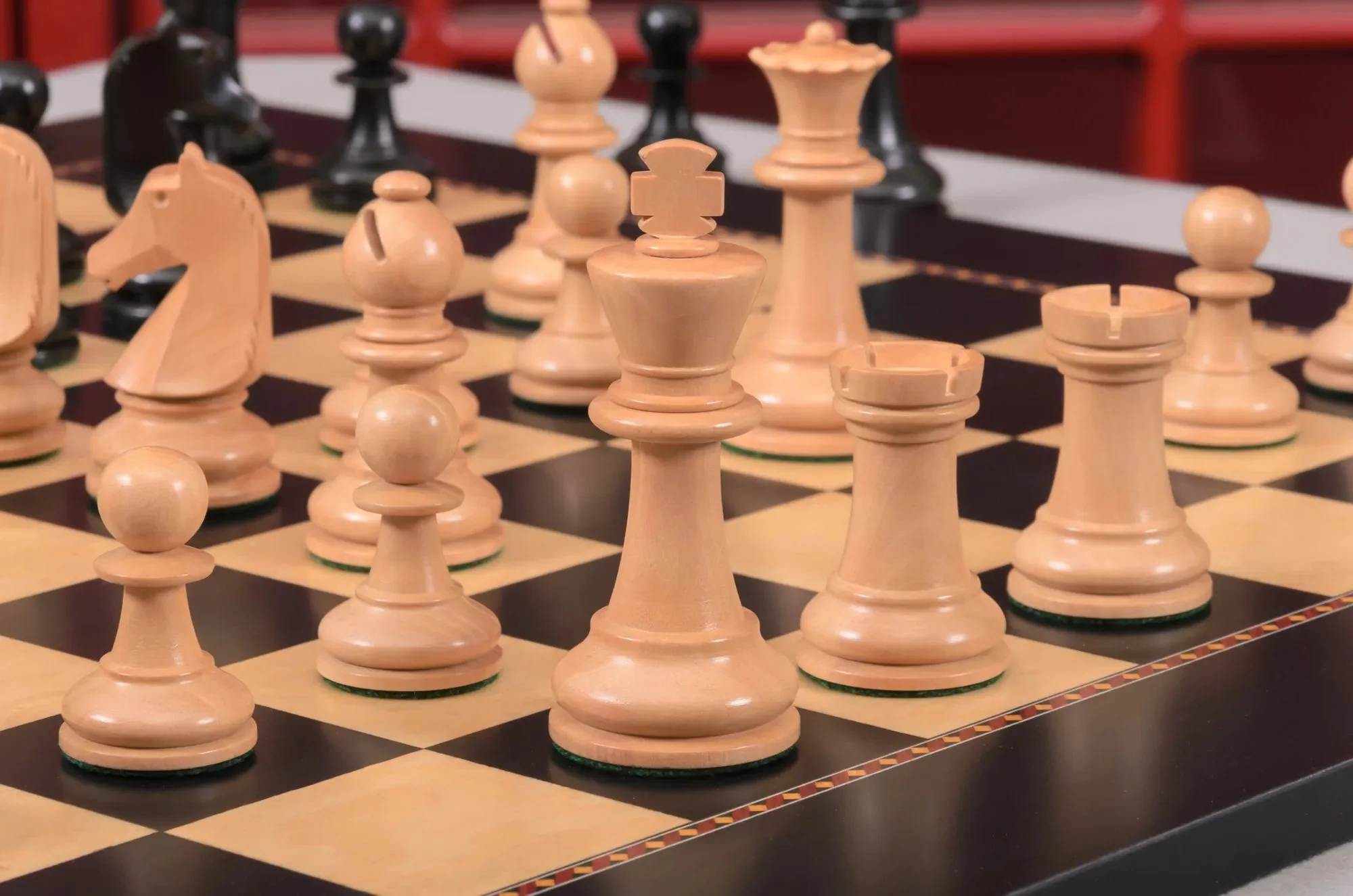 The Henri Chavet Series Chess Pieces - 3.8" King - Image 5