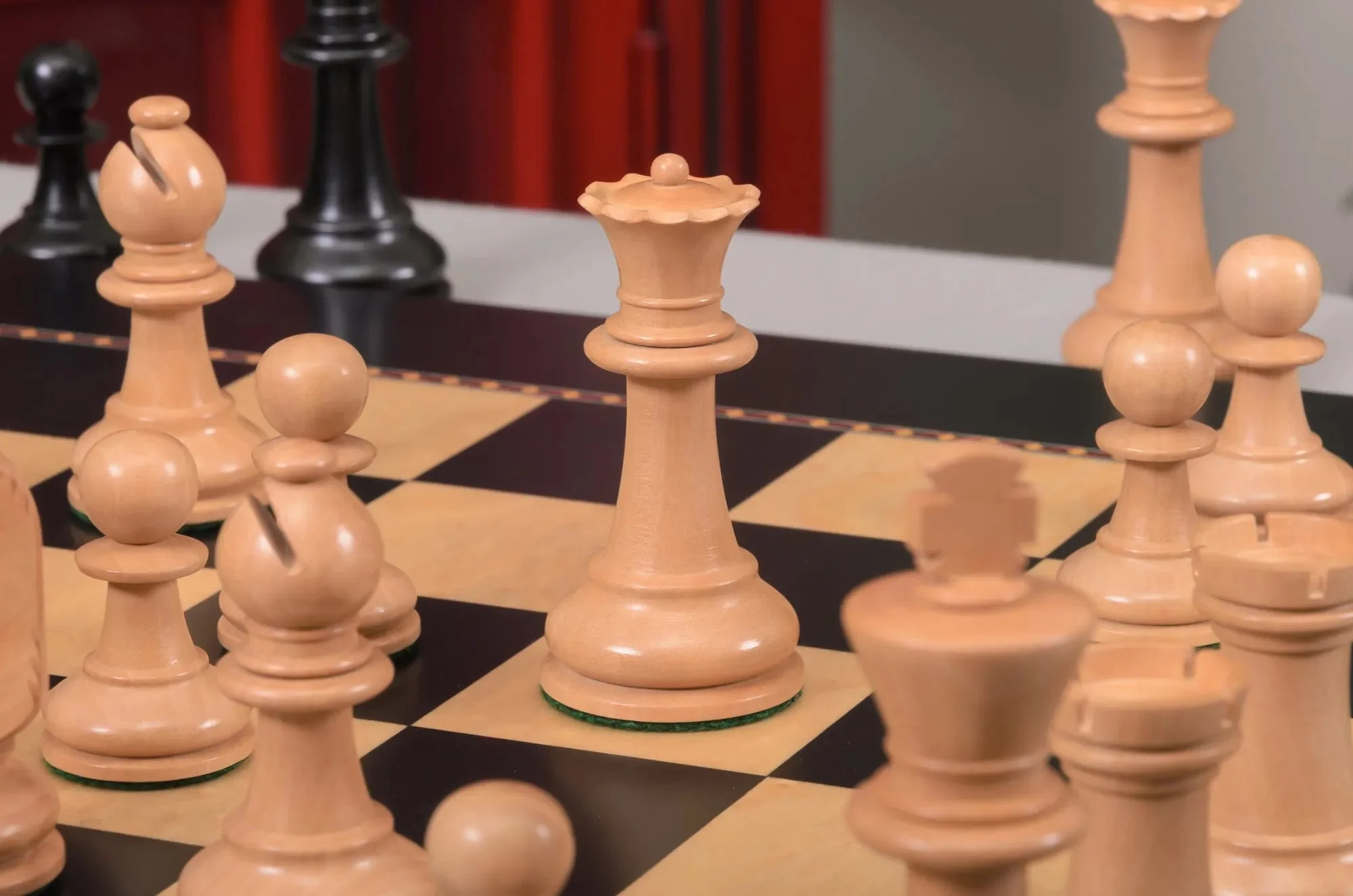 The Henri Chavet Series Chess Pieces - 3.8" King - Image 7