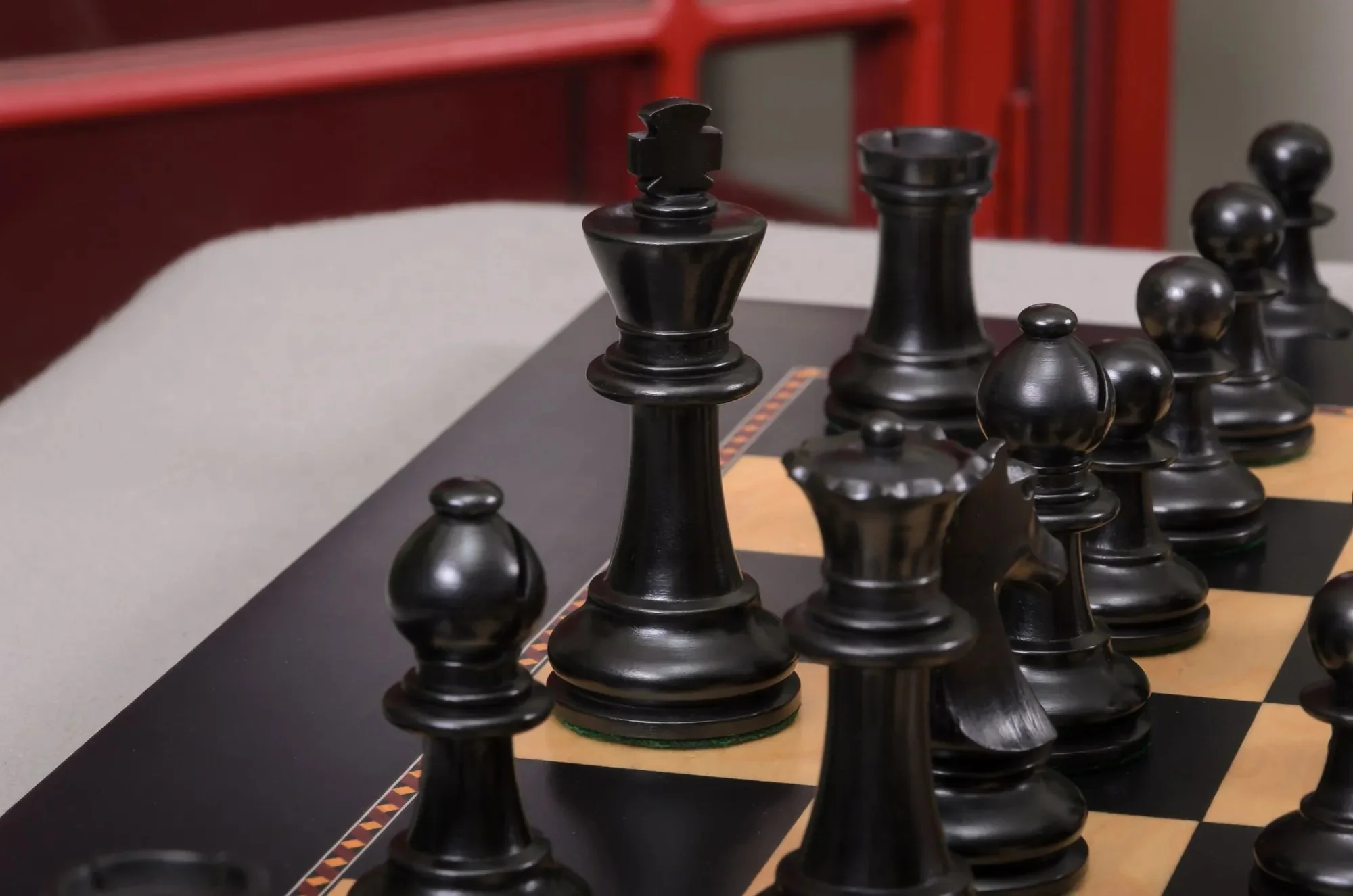 The Henri Chavet Series Chess Pieces - 3.8" King - Image 8