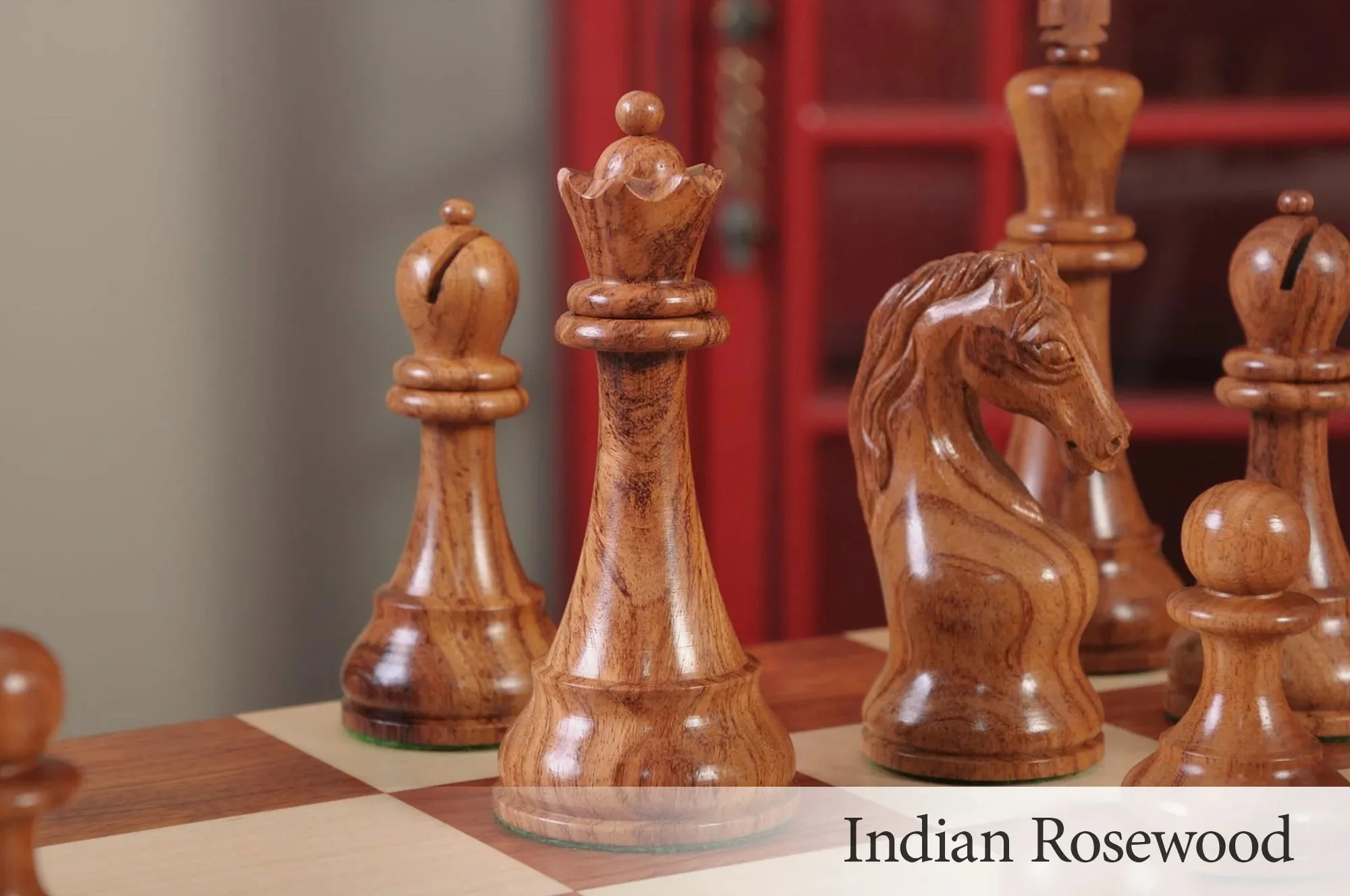 The Camaratta Collection - The Herman Steiner Commemorative Series Chess Pieces - 5.0" King - Image 5