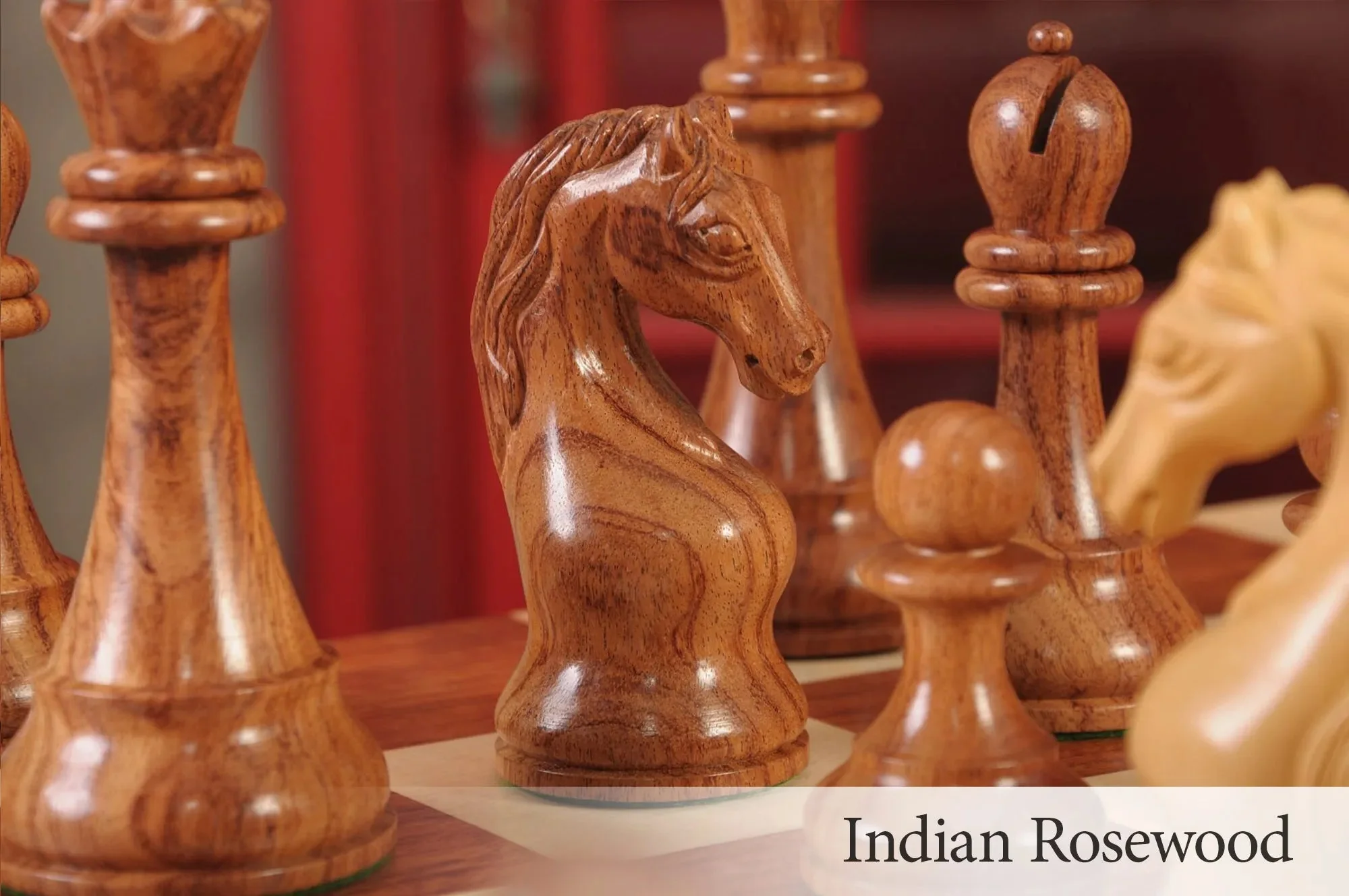 The Camaratta Collection - The Herman Steiner Commemorative Series Chess Pieces - 5.0" King - Image 6
