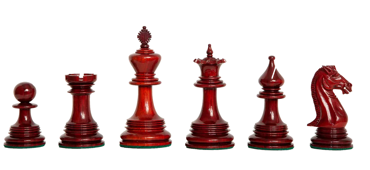 Blood Rosewood and Natural Boxwood